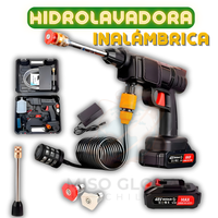 Hidrolavadora Inalámbrica con una batería